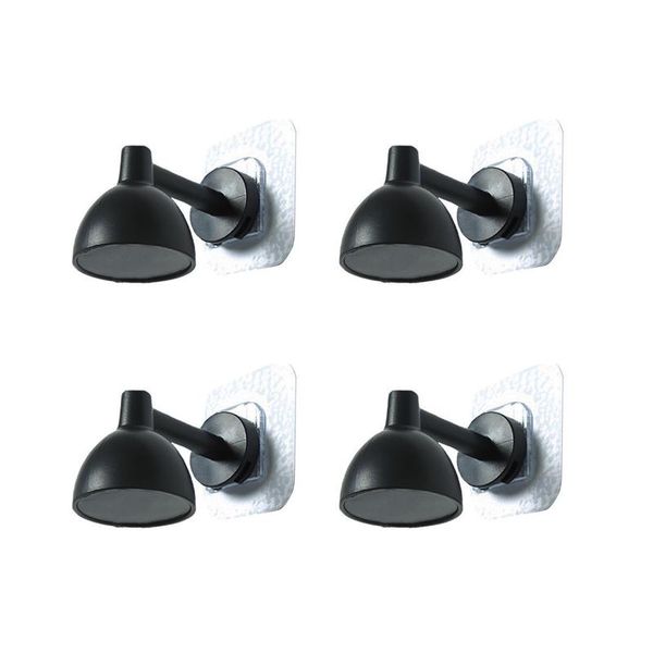 

hooks & rails 4pcs table lamp shape small magnetic holder hanging key hook storage bedroom home decor hat scarf bag heavy duty wall mounted