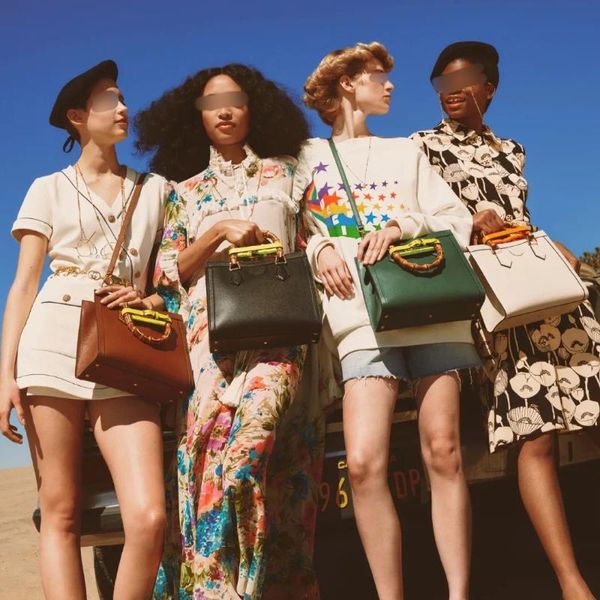 

waist bags fashion women luxury diana bamboo tote bag leather handbags classic design elegant shoulder messenger banquet