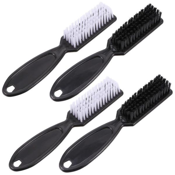 

hair brushes 4pcs broken cleaning brush salon sweep haircut, Silver
