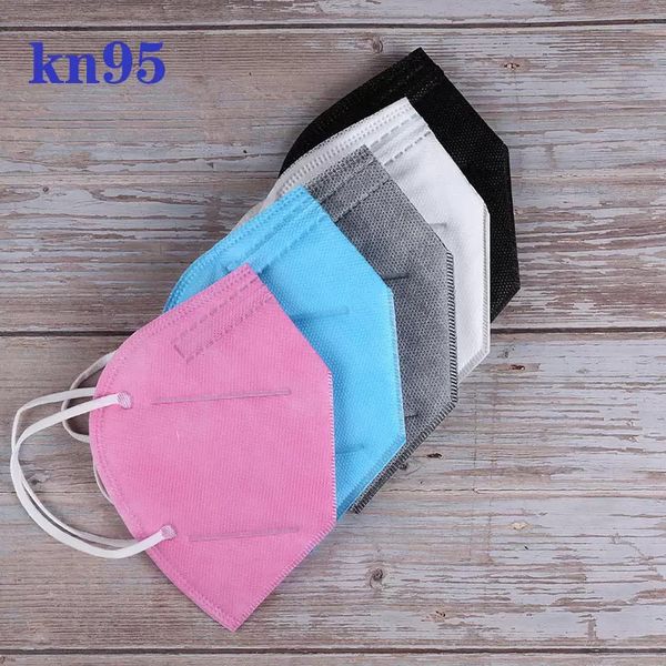 

kn95 mask factory 95% filter colorful activated carbon breathing respirator valve 5 layer face masks