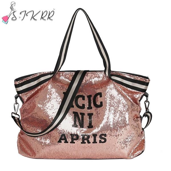 

duffel bags s.ikrr travel bag organizer luxury sequin duffle women large capacity crossbody for 2021 tote gym weekend