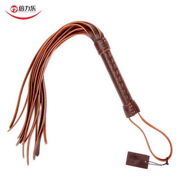 NXY SM Sex Adult Toy Bdsm Games Leather Whip Bondage Sculacciata Whips Sm Toys per coppie Slave Restraints Flirting Products1220