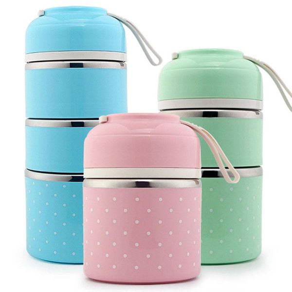 

portable japanese thermal lunch box student tools picnic accessories bento leak-proof multilayer container dinnerware sets