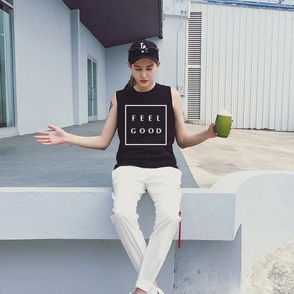 

women's shapers chest binder t-shirt trans les tomboy breast flatten inside cotton sleeveless vest, Black;white