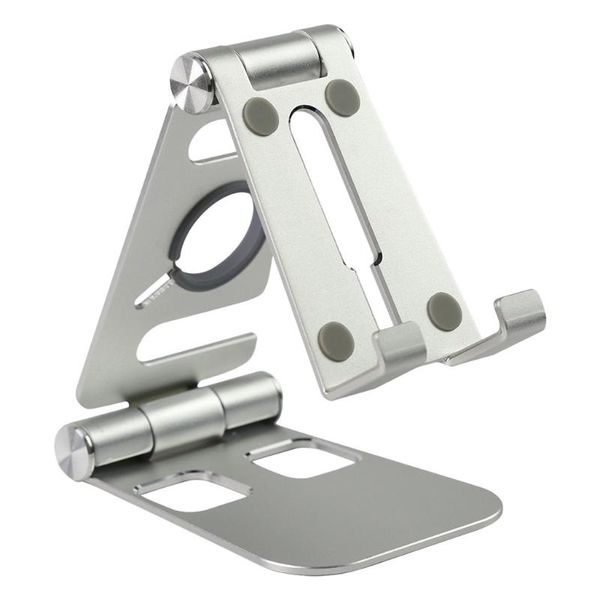 

aluminium alloy foldable swivel phone stand multi function lazy tablet bracket for smart ipad mp3 desk cell mounts & holders