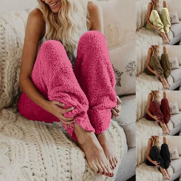 

yoga outfit winter fleece warm pants thicken trousers fitness sport leggings home wear training running jharen