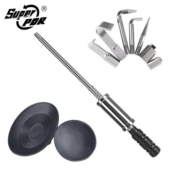 

professional hand tool sets super pdr slide pull rods hammer dent repair tools paintless removal multifunction crowbar for car body puller