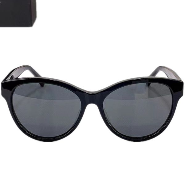 

ux women round cateye butterfly sunglasses uv400 polarized 55-17-140 italy imported plank fullim for prescription goggle fullset design case, White;black