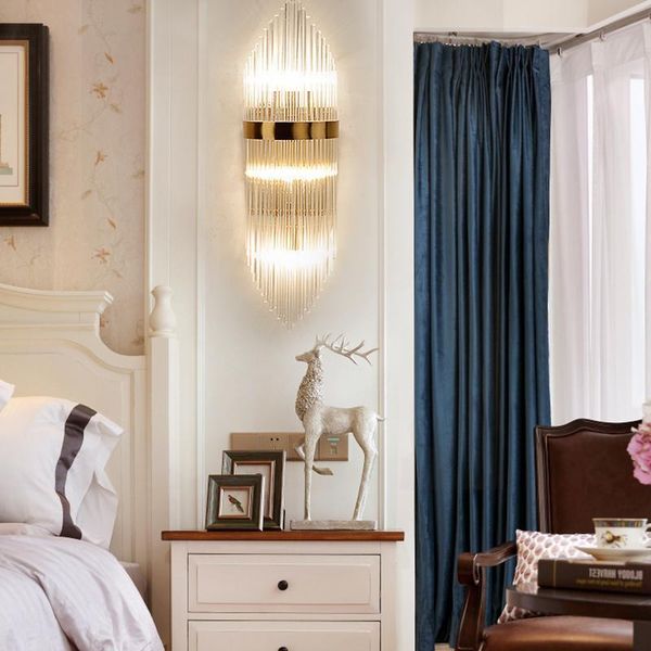 

nordic led glass ball wall lights nicho de parede light cabecero cama beside lamp lamps