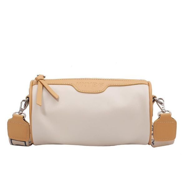 

evening bags high-end cylinder bag female 2021 trendy cylindrical cross-body pillow net celebrity wild one-shoulder armpit