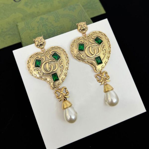 

2022 pearl dangle earrings for fashion women jewelry gift212j, Silver