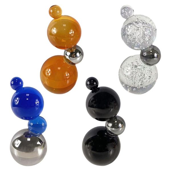 

novelty items bubble crystal ball ornaments desk statues sculpture, for living room bedroom office deskdecor