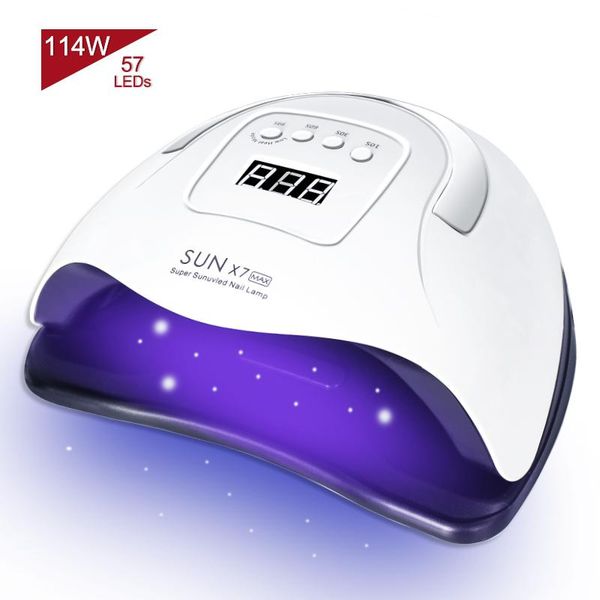 

nail art kits manicure set 114w led lamp drying 20000rpm drill machine 45/27/18/12 colors uv gel polish kit tools
