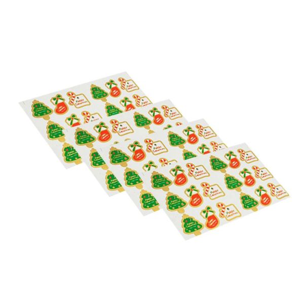 

gift wrap 360pcs adhesive sticker christmas sealing