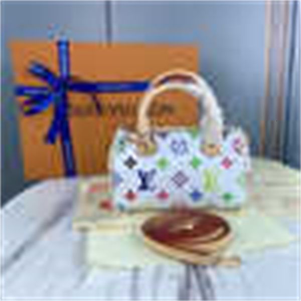 

white handbags totes m61252 m92645 brand color speedy mini pillow bag designer iconic handles shoulder bags luxury cross bccz body bag c