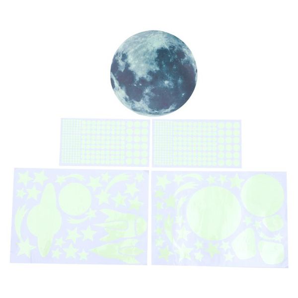 

wall clocks 1 set 20cm self-adhesive decals pvc background for diy kids bedroom