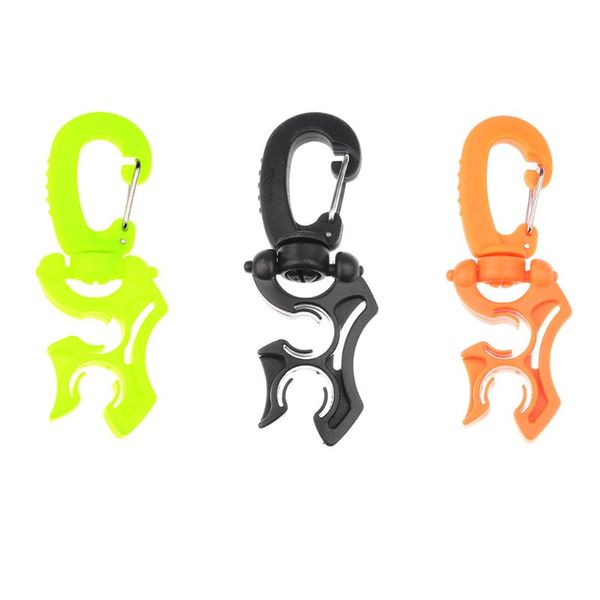 

pool & accessories silicone double bcd hose protector holder outdoor scuba diving with rotates folds clip buckle hook equipment 3.9x1.4 inch