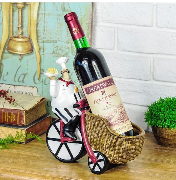 

tablewine racks creative el restaurant table sitting room tv ark furnishing articles chef red rack rural ornament home decor