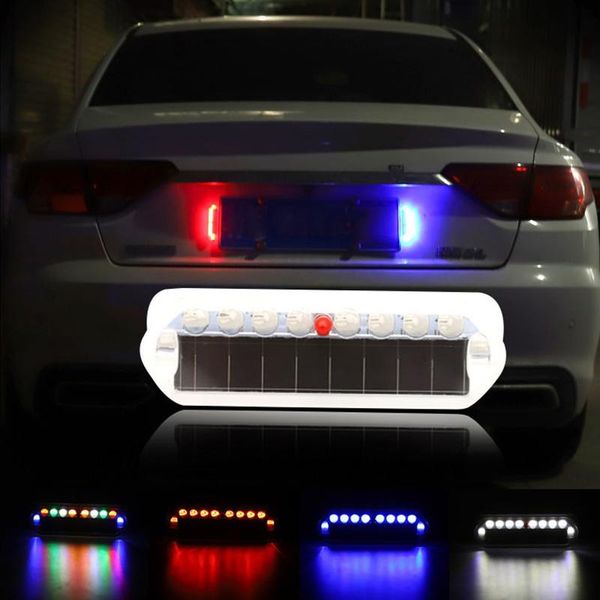 

bike lights solar led warning light tail lamp caution for anti-collision car