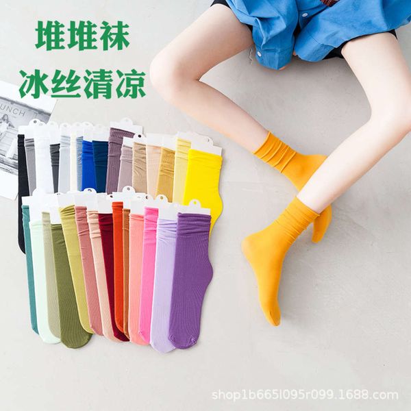 

pile velvet thin rainbow ice leg middle, Black;white