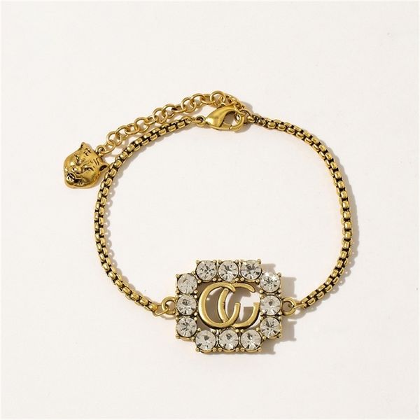 

87% off wholesale shop french popular family ancient same alloy diamond inlaid bracelet double hand jewelry, Black