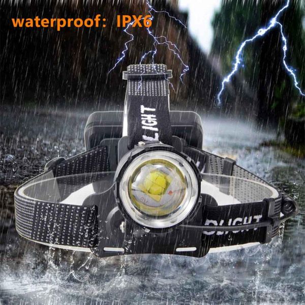 

headlamps usb headlight xhp70 led zoomable headlamp 18650 battery waterproof head torch lantern for outdoor camping fishing
