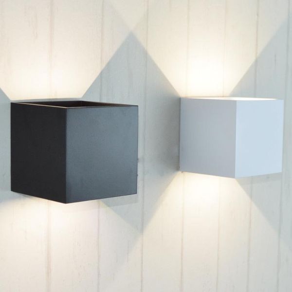 

wall lamp nordice bedroom light mirror crystal aisle corridor cabecero de cama
