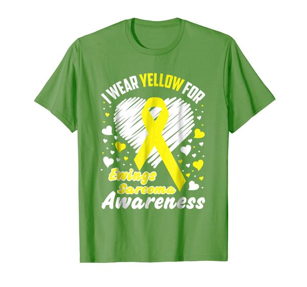 

I Wear Yellow For Ewings Sarcoma Awareness T-Shirt Shirt, Mainly pictures