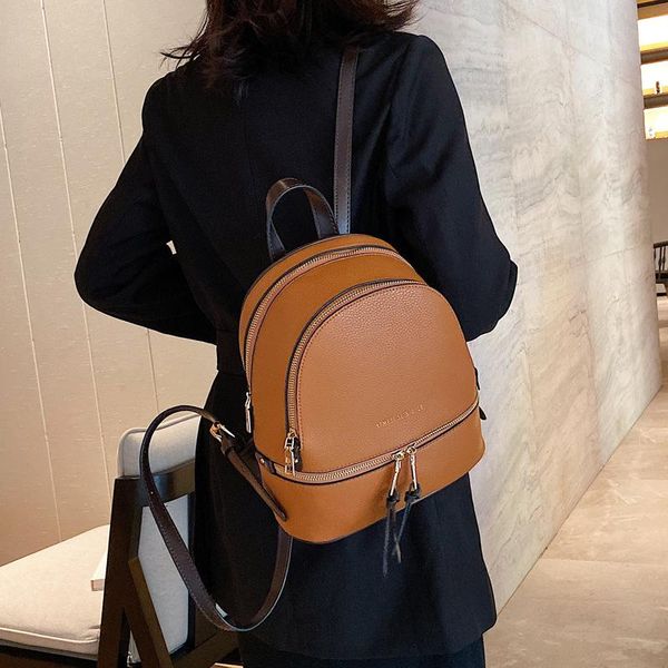 

backpack ladies korean fashion pu small classic women bag mummy purse