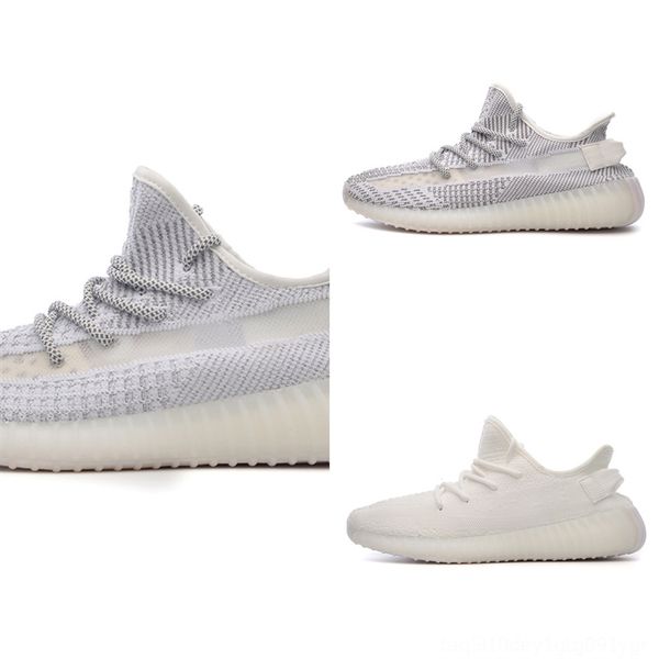 

kenye west fade sneaker for men's man sneakers mens kanyewest sports shoes women's running shoe womens trainers glow dark the in 3, Black