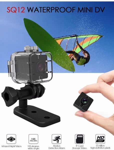

mini cameras sq12 waterproof camera hd 1080p sensor night vision camcorder micro dvr motion recorder video pk sq11