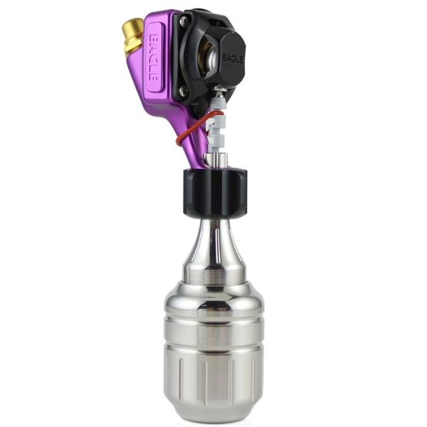 

tattoo guns kits eagle cartridges machine purple japan motor for artist stainless steel cartridge grip rca cord