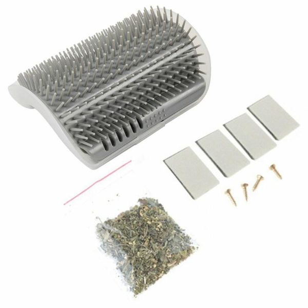 

pet products for cats brush corner cat massage self groomer comb with catnip rubs the face a tickling beds & furniture