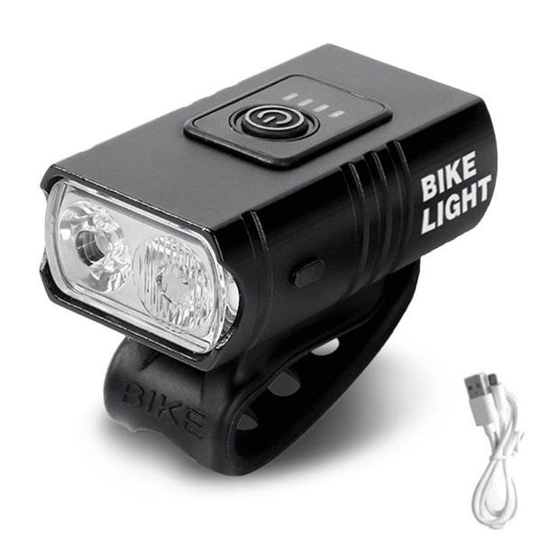 

bike lights yd153 1200mah front light usb rechargeable waterproof mtb bicycle 500/1000lm mountain road lamp headlight