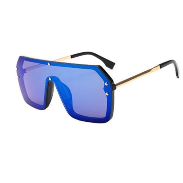 

sunglasses 2021 fashion oversize style rivets modern women vintage brand design sun glasses uv400, White;black