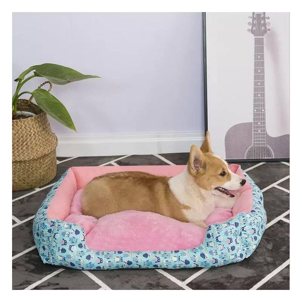 

kennels & pens dog cat bed mat kennel winter warm plush soft comfortable house for small waterproof cloth nest sleep tools pet supplies