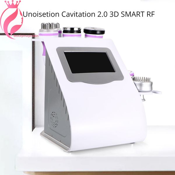 

unoisetion 8 in 1 slimming ultrasonic cavitation 40khz radio frequency vacuum cold pn fat burner beauty equipment