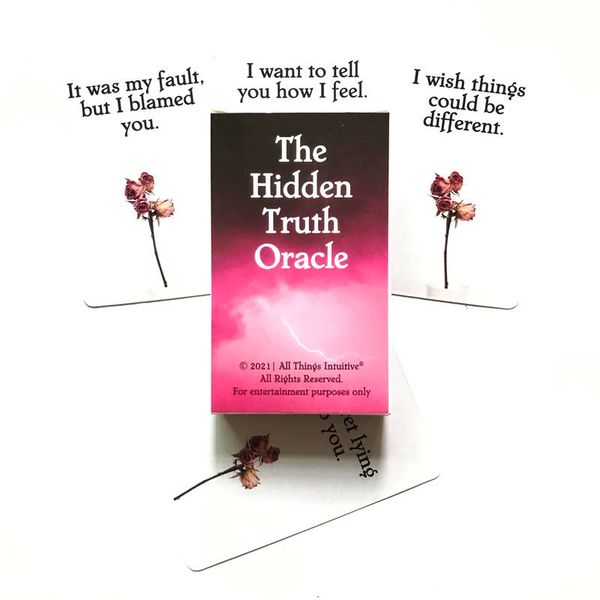 

the hidden truth tarot card oracles entertainment party s board game and a variety of options games individual