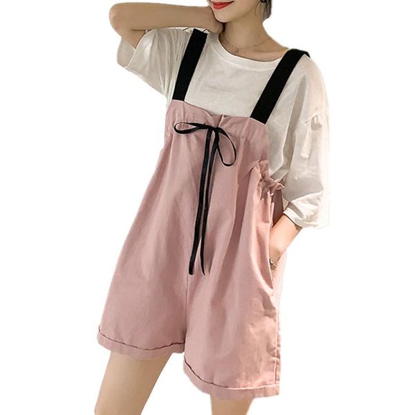 

tracksuits wives summer plus size 2021 crop women's fashion strappy shorts suit korean loose 2 piece set women two dress, White