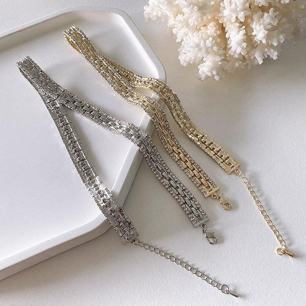 

pendant necklaces necklace female design luxury chain clavicle choker for women, Silver