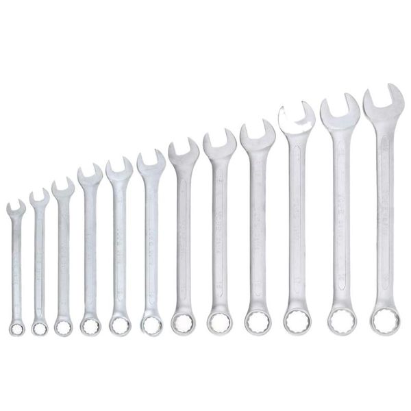 

12pcs 8mm-19mm combination spanner set professional ratchet wrench tool for installation /maintenance hand tools