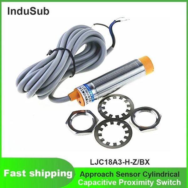 

smart home control ljc18a3-h-z/bx approach sensor cylindrical capacitive proximity switch npn no dc 6-36v 300ma