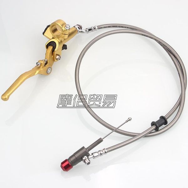 

handlebars motorcycle hydraulic clutch lever master cylinder 1200mm for 125cc-250cc rmz vertical engine off road dirt pit bike atv