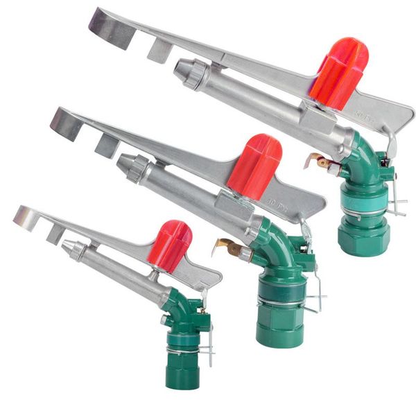 

1.5'' 2'' 2.5'' 360 degree adjustable sprinkler gun irrigation spray rotating garden water watering equipments