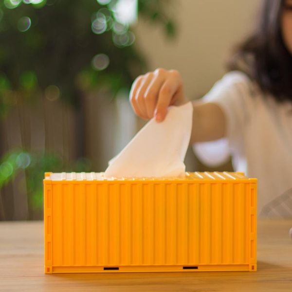 

tissue boxes & napkins muid container box paper towel draw hand gift creative home