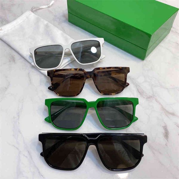 

2022 factory wholesale sunglasses net red ins same fashion personality box sunglasses bv1033, White;black