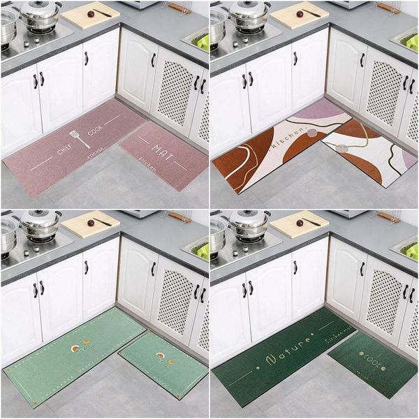 

kitchen rugs non-slip floor mat for living room absorbent carpet hallway area entrance doormat welcome pad carpets