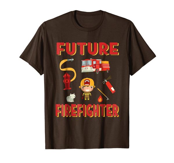 

future-firefighter',kid,fireman',costume,rescue,t-shirt, White;black
