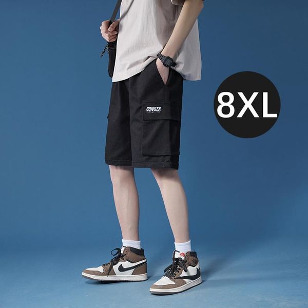 

men's shorts 2021 casual summer running fitness fast-drying trend short pants loose basketball training overalls, White;black