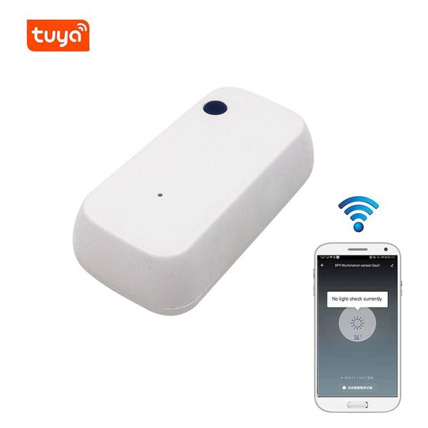 

smart home control light sensor working with life app linkage intelligence illumination powered by tuya zigbee